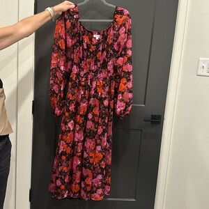 Steve Madden floral maxi dress